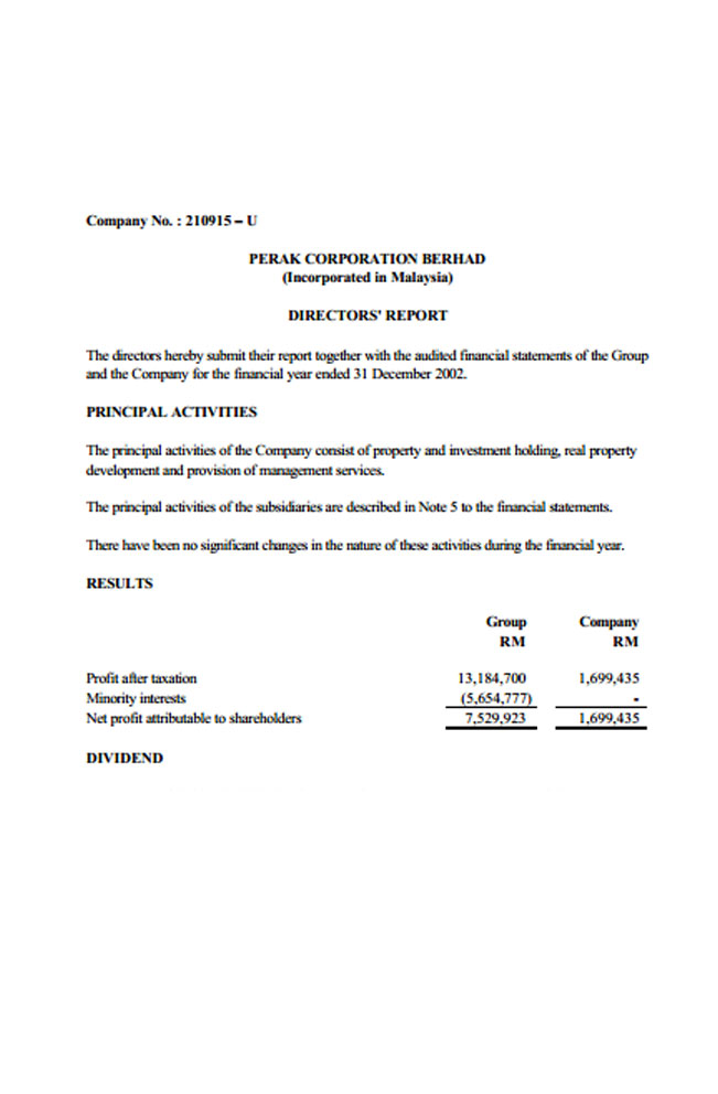 Annual Audited Accounts 2002