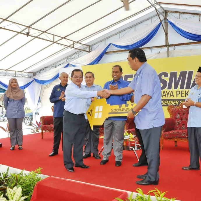 The Launching of Dataran Amanjaya Pekan Sauk, Kuala Kangsar