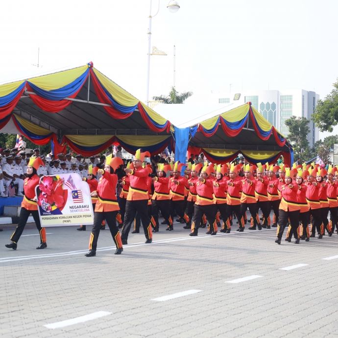 PKNP Group Won Perak State Merdeka Parade for 2 Consecutive Years