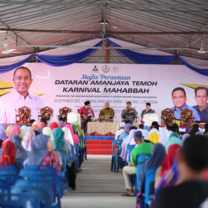 Pemukiman Yab Menteri Besar Perak Programme At Batang Padang & Kampar District