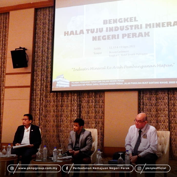 PERAK MINERAL INDUSTRY DIRECTION WORKSHOP - "MINERAL INDUSTRY TOWARDS SUSTAINABLE DEVELOPMENT"