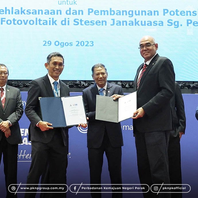 POWERING THE FUTURE: PKNPK AND TNB GENCO JOIN HANDS FOR GROUNDBREAKING FLOATING SOLAR PHOTOVOLTAIC ENDEAVOR IN PERAK