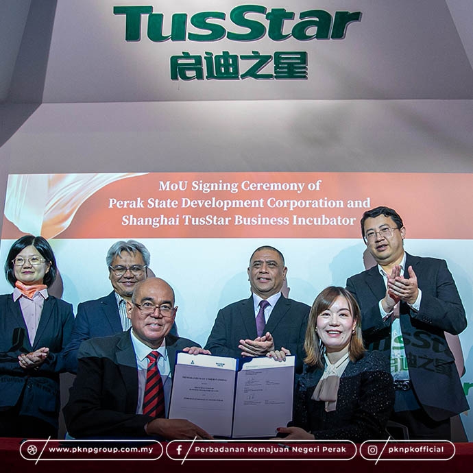 PKNPk INKS MOU WITH TUSSTAR, EMPOWERS INNOVATION AND ECONOMIC GROWTH FOR PERAK