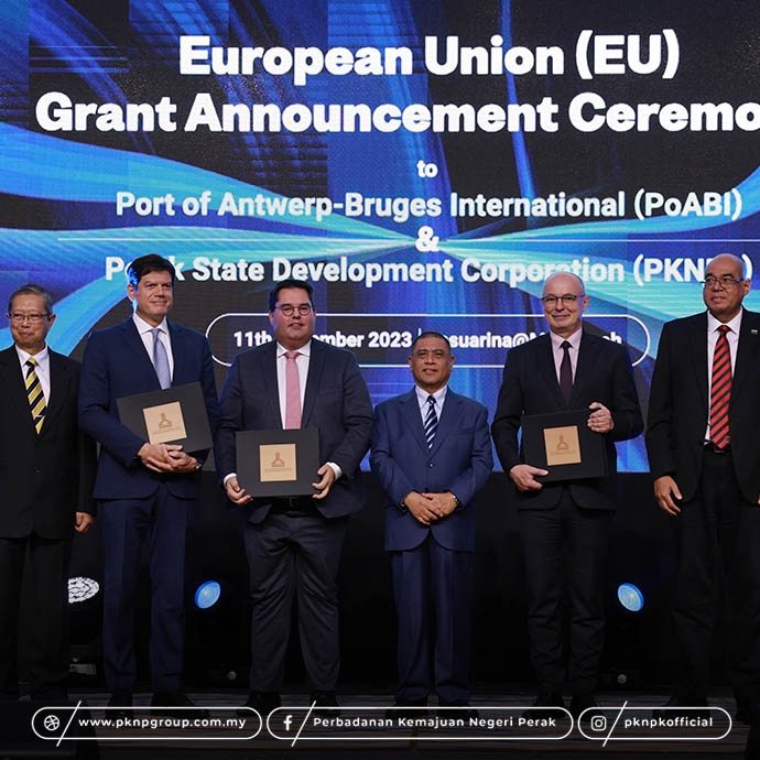 MALAYSIA CONTINUES TO ATTRACT FDI AND POISED TO BECOME A GLOBAL LOGISTICS AND TRANSPORTATION CENTRE PERAK’S LUMIC SET TO BENEFIT FROM EU’S EUR 1.9 MIL GRANT