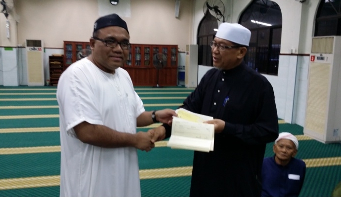 CSR Programme – Donation to Masjid Jamek, Kamunting, Taiping
