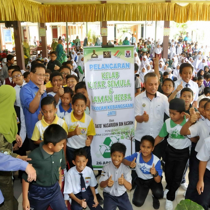Recycling Education Programme at SK Jati Meru Ipoh