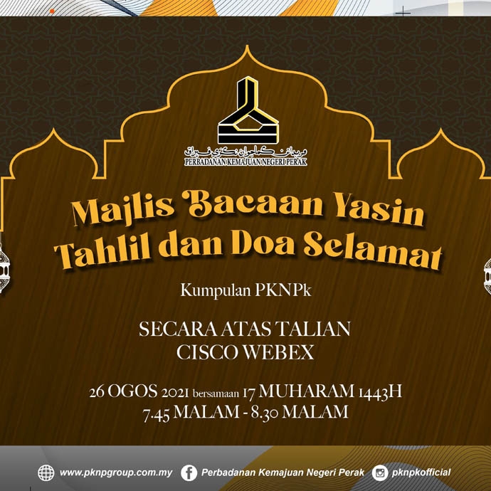 YASIN RECITATION, TAHLIL, AND DOA SELAMAT FOR PKNPk GROUP