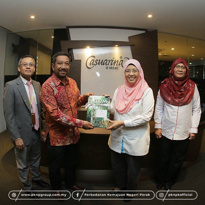 BENCHMARK VISIT KUMPULAN HARTANAH SELANGOR (KHS) TO PERBADANAN KEMAJUAN NEGERI PERAK (PKNPk)