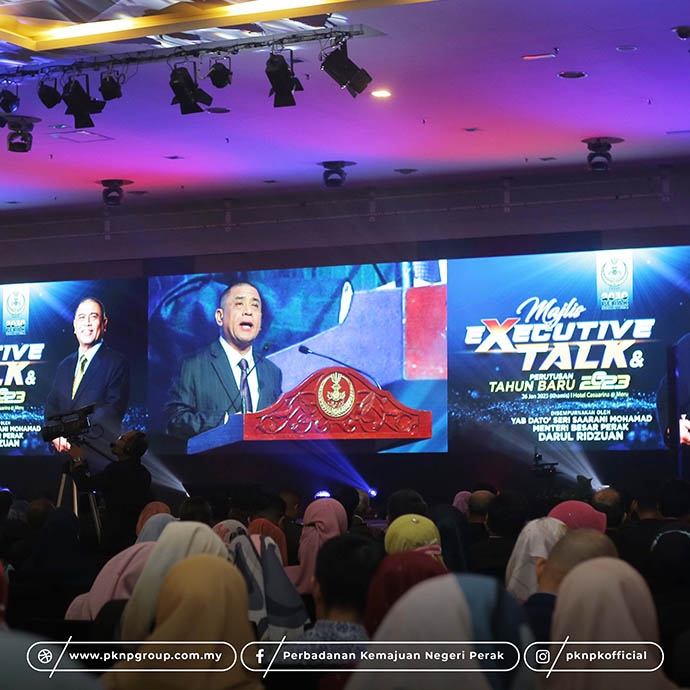 PERAK MENTERI BESAR EXECUTIVE TALK AND 2023 NEW YEAR MESSAGE