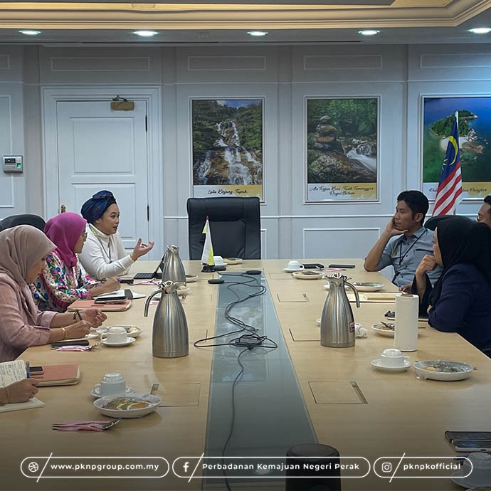 A BENCHMARK VISIT AT THE MEDIA UNIT MENTERI BESAR PERAK OFFICE