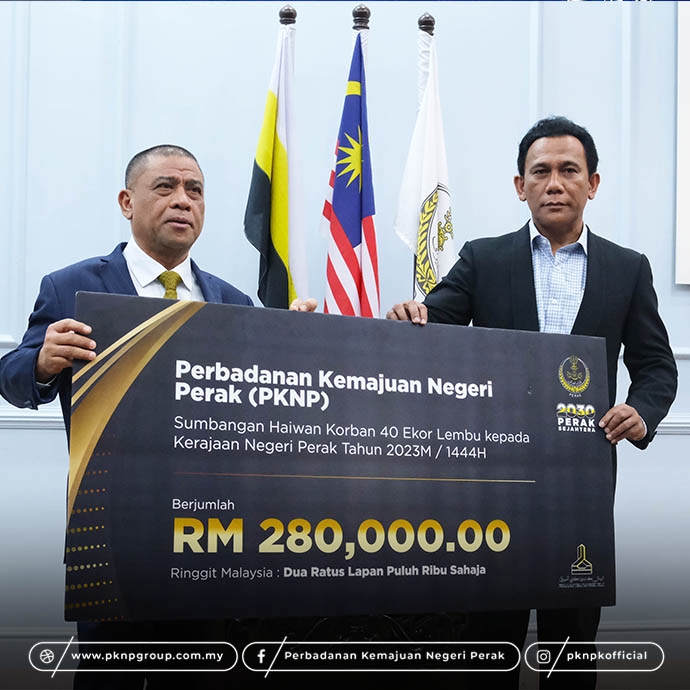 HARI RAYA KORBAN 2023 CONTRIBUTION TO PERAK STATE GOVERNMENT