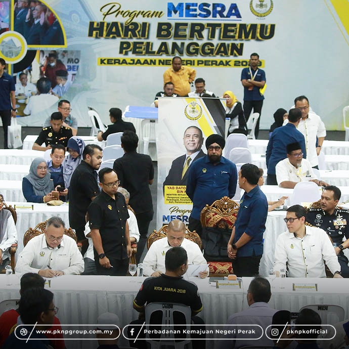 PERAK STATE GOVERNMENT HARI BERTEMU PELANGGAN 5/2023