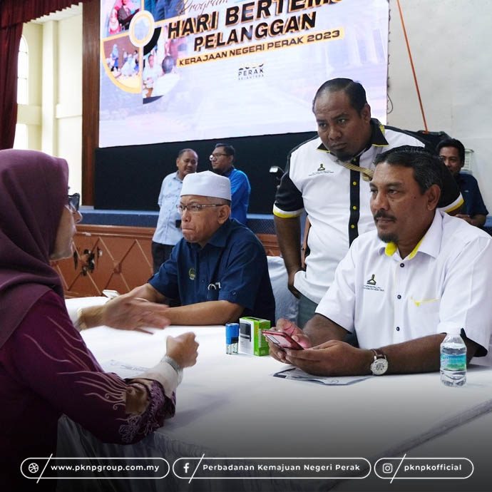 PERAK STATE GOVERNMENT HARI BERTEMU PELANGGAN 6/2023