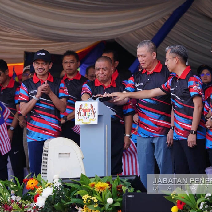 THE LAUNCHING OF NATIONAL MONTH AND FLY THE JALUR GEMILANG 2023