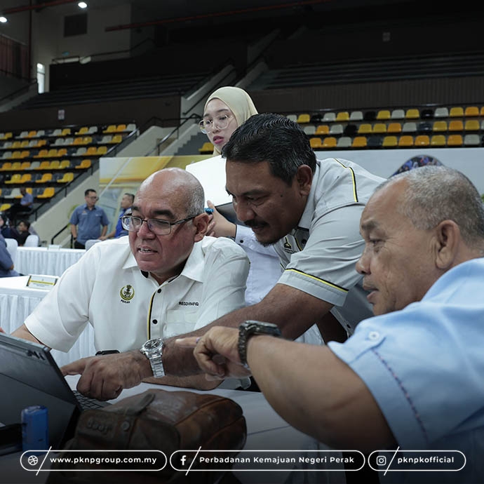 PERAK STATE GOVERNMENT HARI BERTEMU PELANGGAN 1ST SERIES AT INDERA MULIA STADIUM IPOH
