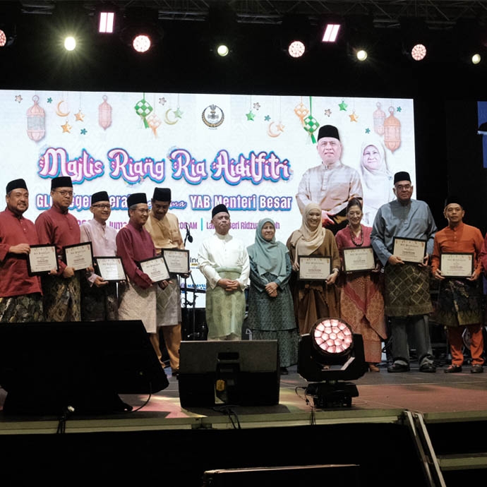 RIANG RIA AIDILFITRI GLC WITH YAB MENTERI BESAR