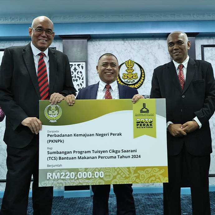 DONATION FOR THE FREE FOOD AID CIKGU SAARANI TUITION PROGRAM